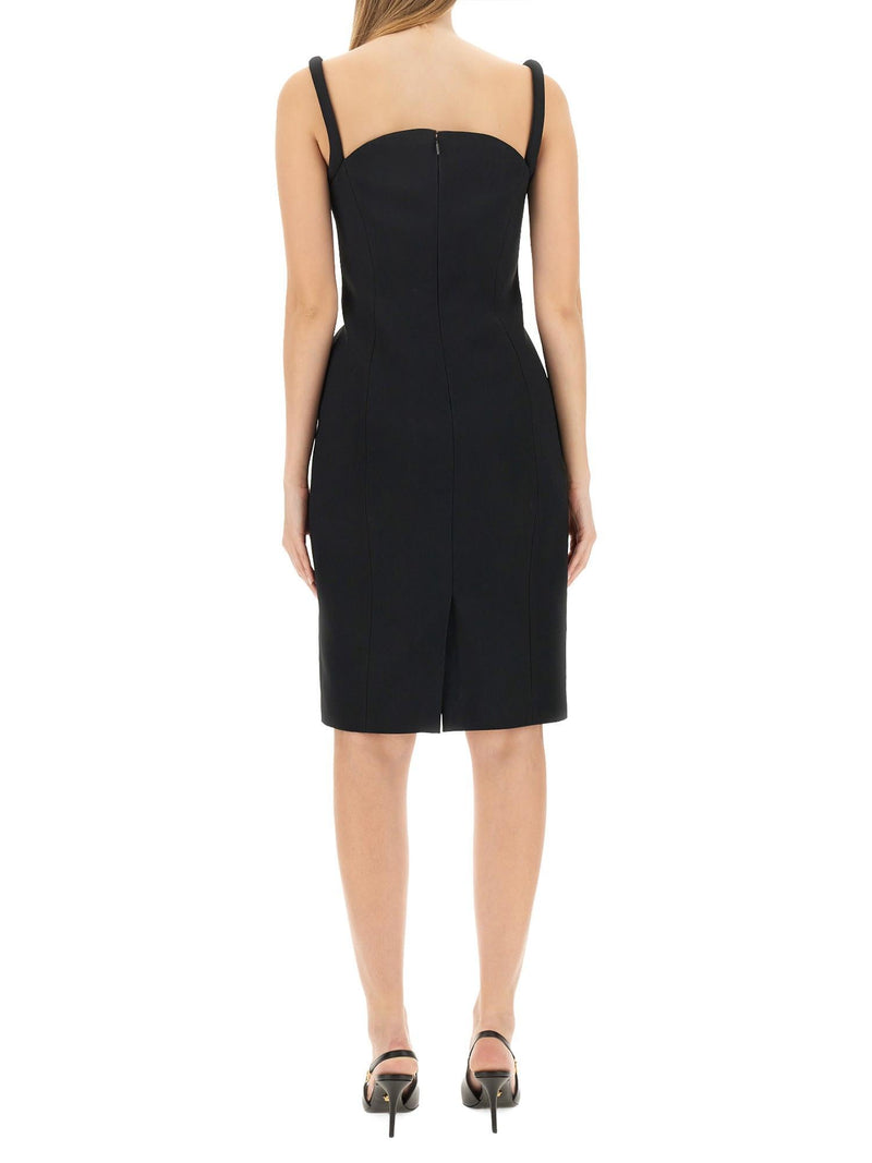 Versace Rolled Midi Dress - Women - Piano Luigi