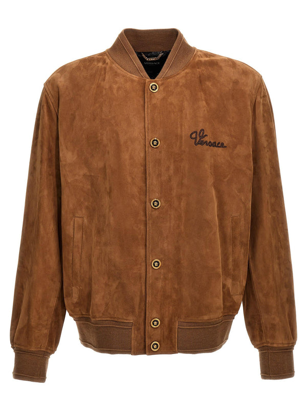 Versace Suede Blouson - Men - Piano Luigi