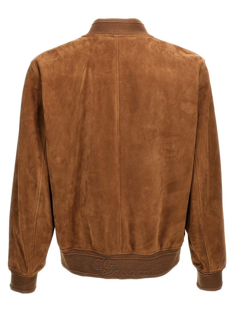 Versace Suede Blouson - Men - Piano Luigi