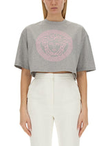 Versace T-shirt With Logo - Women - Piano Luigi