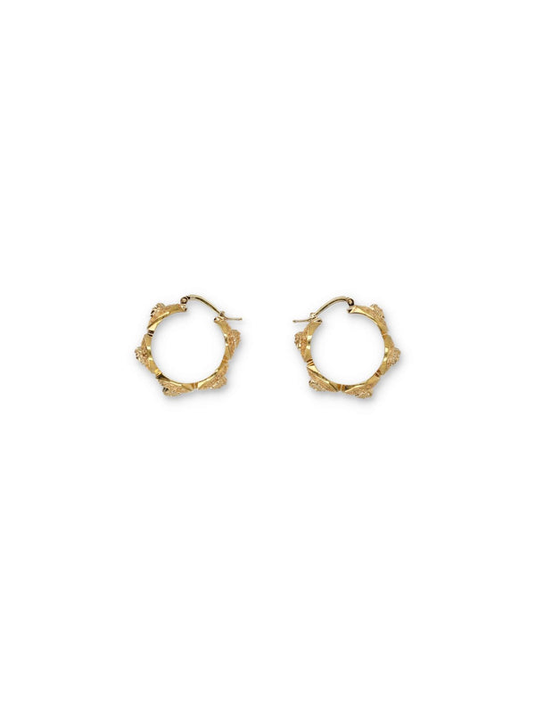 Versace Tribute Medusa Hoop Earrings - Women - Piano Luigi