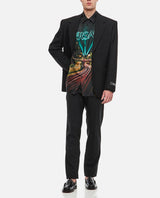 Versace Wool Single Breasted Jacket - Men - Piano Luigi