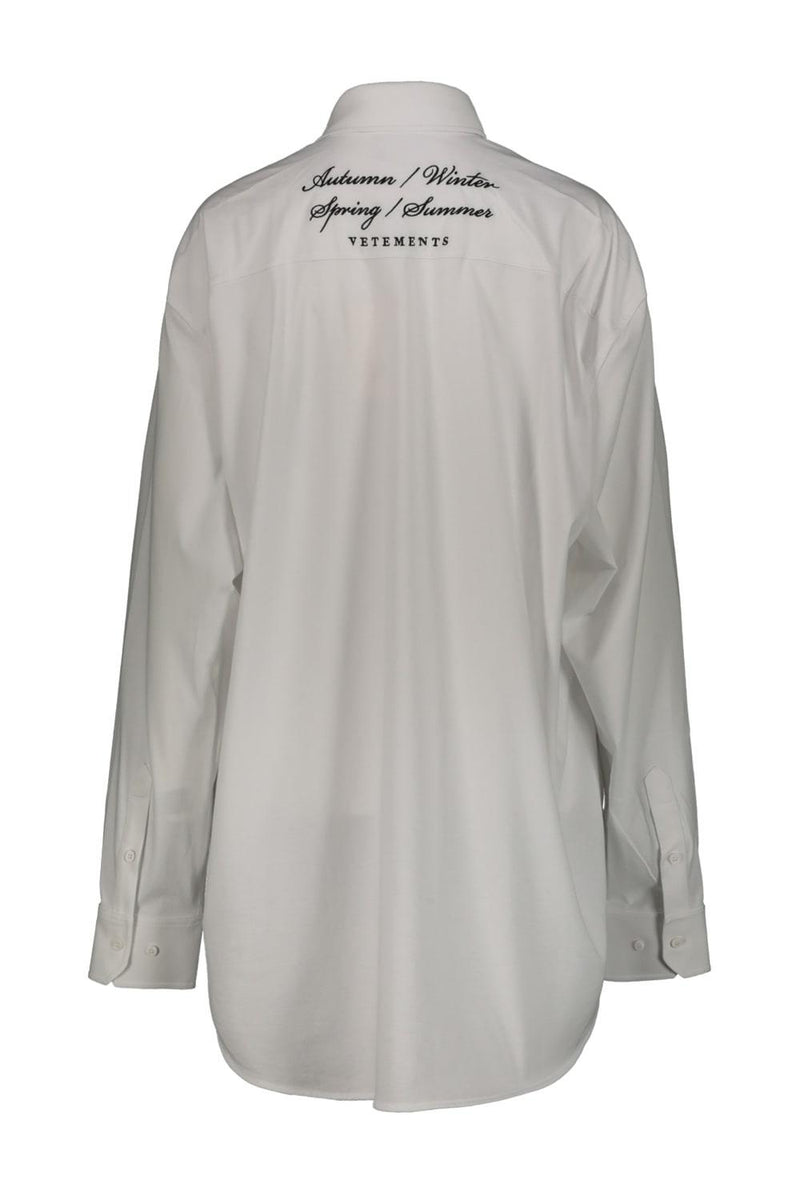 VETEMENTS 4 Season Logo Jersey Shirt - Women - Piano Luigi