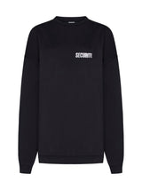 VETEMENTS Logo Printed Oversized Sweater - Men - Piano Luigi