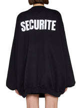 VETEMENTS Logo Printed Oversized Sweater - Men - Piano Luigi