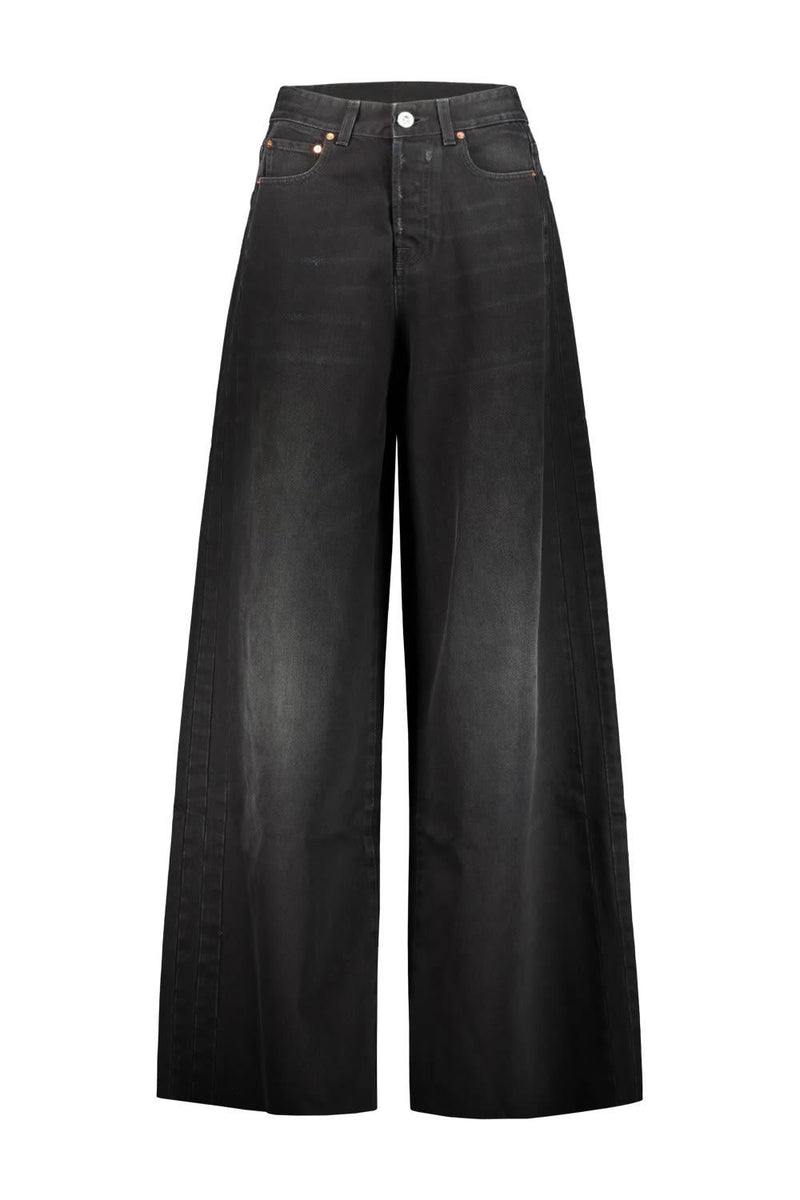 VETEMENTS Plain Baggy Jeans - Women - Piano Luigi