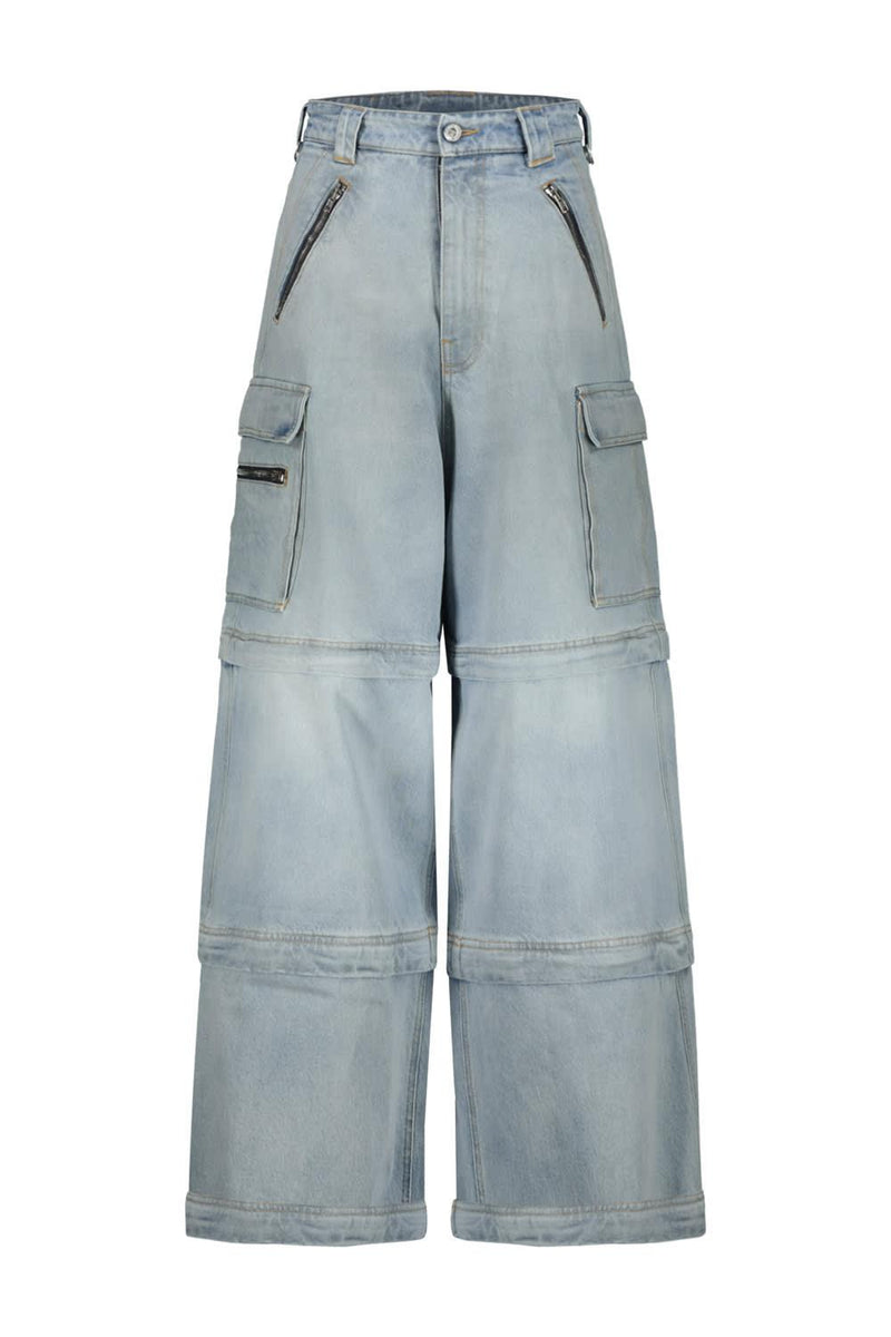 VETEMENTS Transformer Baggy Jeans - Women - Piano Luigi