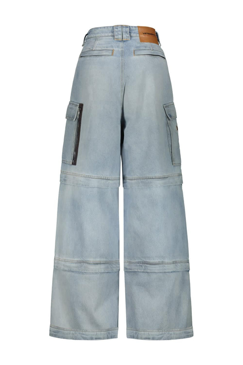 VETEMENTS Transformer Baggy Jeans - Women - Piano Luigi