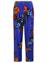 VETEMENTS Velvet Flower Lounge Pants - Women - Piano Luigi