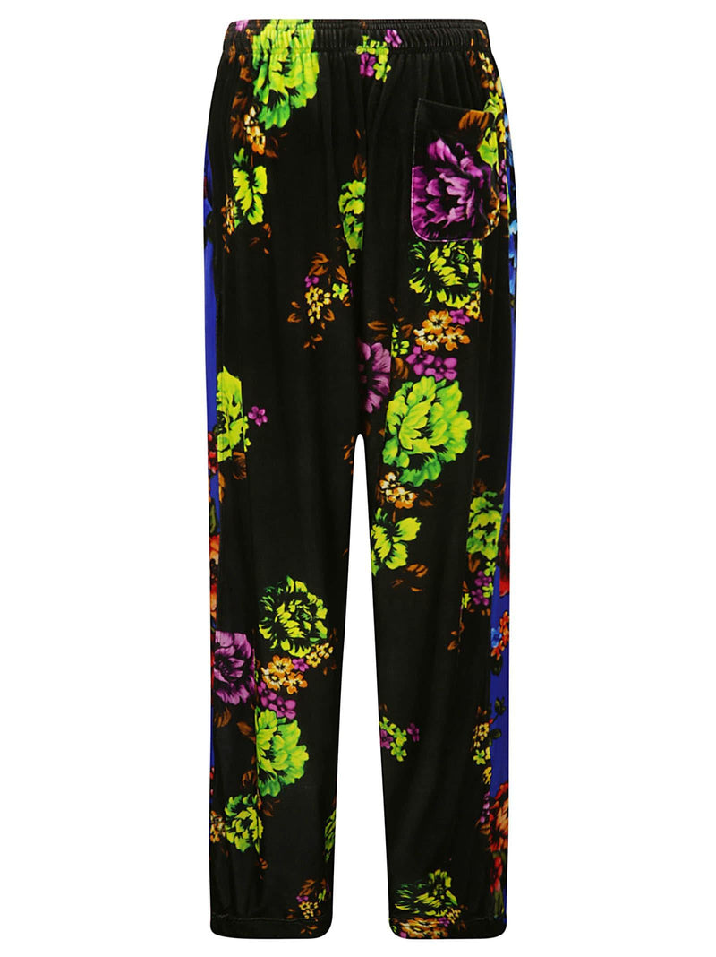 VETEMENTS Velvet Flower Lounge Pants - Women - Piano Luigi