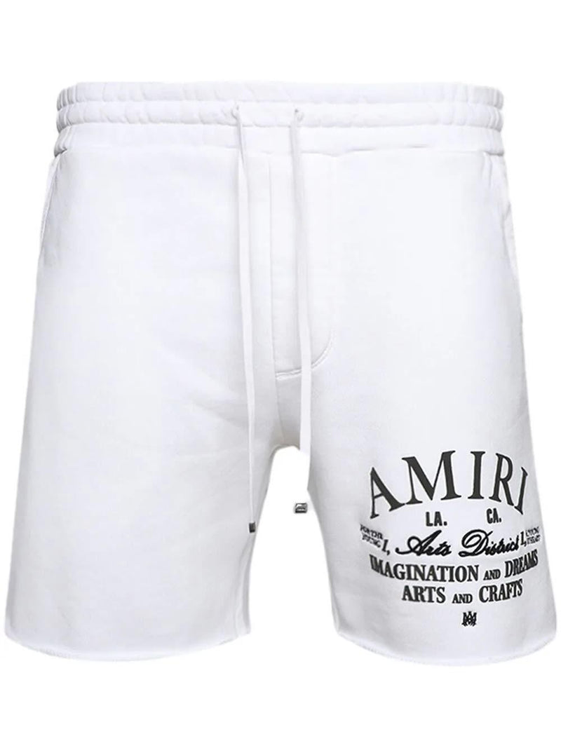 White Amiri Arts District Shorts - Men - Piano Luigi