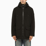 Woolrich Black Padded Parka - Men - Piano Luigi