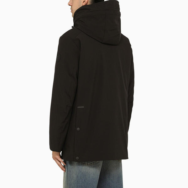 Woolrich Black Padded Parka - Men - Piano Luigi