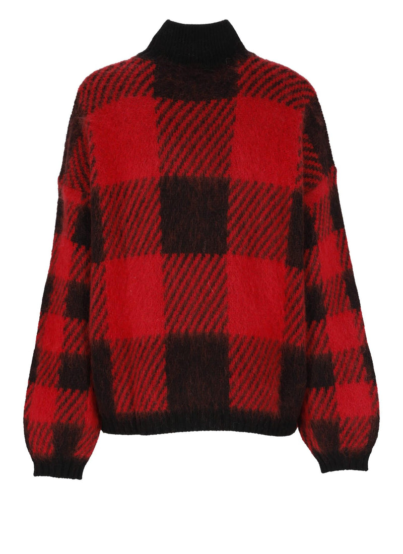 Woolrich Buffalo Check Sweater - Women - Piano Luigi