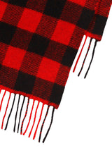 Woolrich Checked Fringed Scarf - Men - Piano Luigi