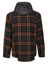 Woolrich Detachable Hood Checked Jacket - Men - Piano Luigi