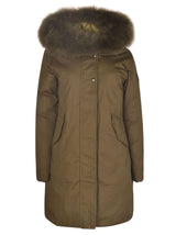 Woolrich Fur Hooded Parka - Women - Piano Luigi