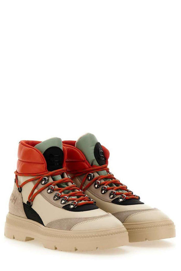 Woolrich High Top Laced Sneakers - Unisex - Piano Luigi