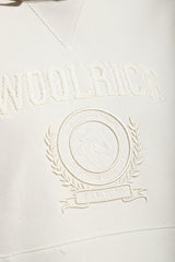 Woolrich Logo Embroidered Drawstring Hoodie - Women - Piano Luigi