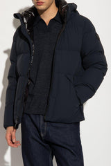 Woolrich Logo Patch Hooded Down Jacket - Men - Piano Luigi