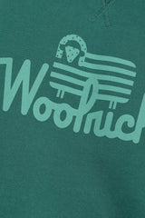 Woolrich Logo Printed Crewneck Sweatshirt - Men - Piano Luigi