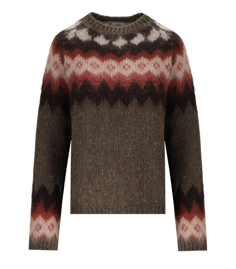 Woolrich Long Sleeved Fair Isle-knit Jumper - Women - Piano Luigi