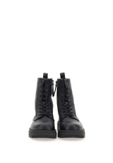 Woolrich New City Tumbled Leather Boots - Women - Piano Luigi