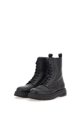 Woolrich New City Tumbled Leather Boots - Women - Piano Luigi