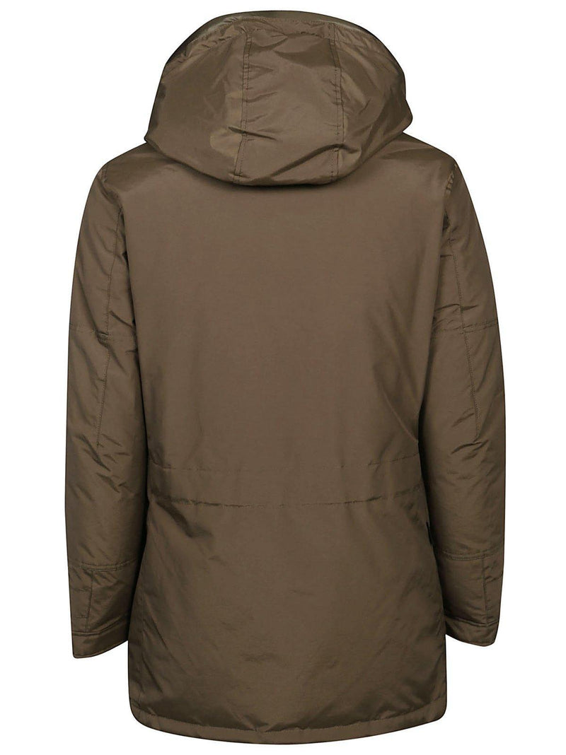 Woolrich Zip-up Hooded Parka - Men - Piano Luigi