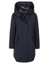 Woolrich Zip-up Reversible Coat - Women - Piano Luigi